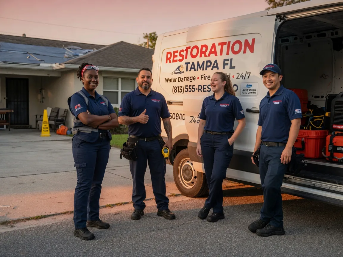 Water Damage Restoration company in Harrisville, MS